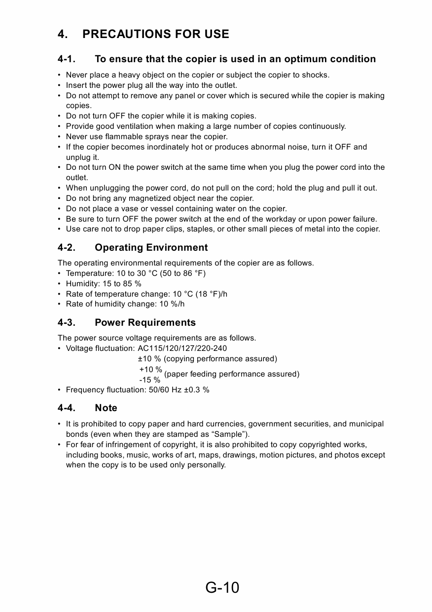 Konica-Minolta MINOLTA Di151 GENERAL Service Manual-5